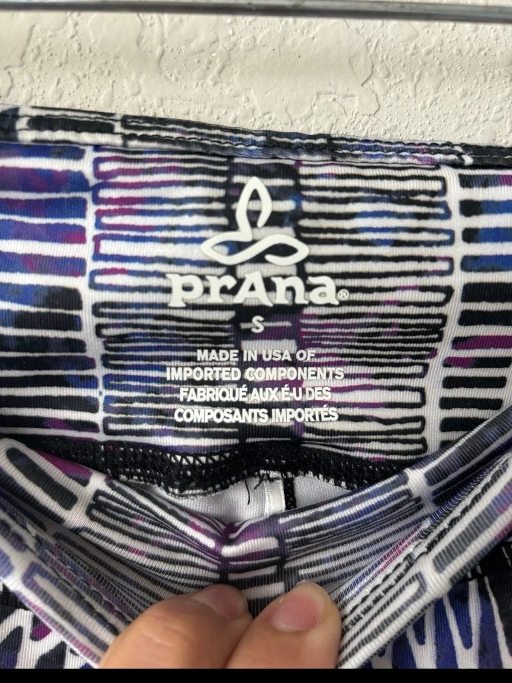 Prana Geometric Print Leggings Size Small - Picture 3 of 5